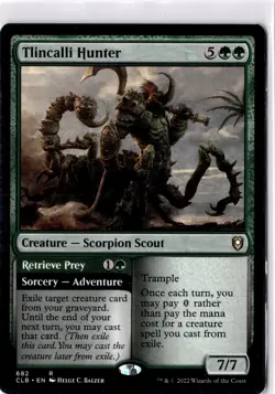 Tlincalli Hunter NM* Commander Baldur's Gate ENGLISH 682 mtg - UnltdCards - Image 1