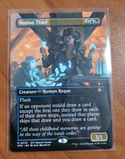 Magic MTG Notion Thief SPG 0036 Borderless Regular Rare - NM condition - Image 1