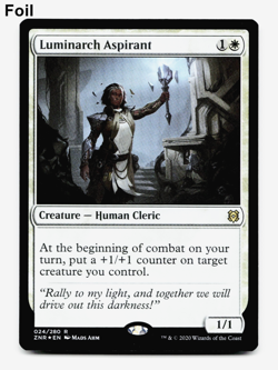 Luminarch Aspirant (Foil) - Zendikar Rising - MTG Magic NM/M ⚪ - Image 1