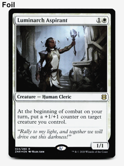 Luminarch Aspirant (Foil) - Zendikar Rising - MTG Magic NM/M ⚪ - Image 3