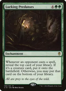 MTG Lurking Predators - Commander 2016 #156 - Image 1