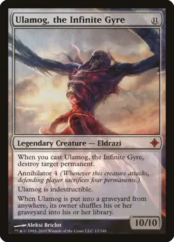MTG Ulamog, the Infinite Gyre - Rise of the Eldrazi #012 - Image 1