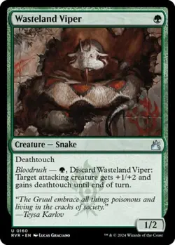 Wasteland Viper - Near Mint MTG Ravnica Remastered - Image 1