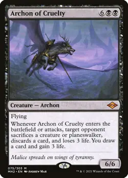 MTG Archon of Cruelty - Modern Horizons 2 #075 - Image 1