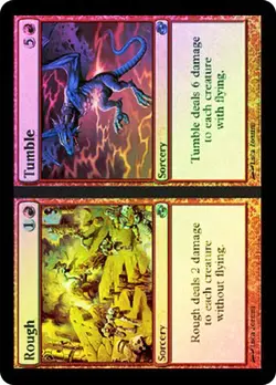 MTG FOIL Rough // Tumble - Planar Chaos #114 - Image 1