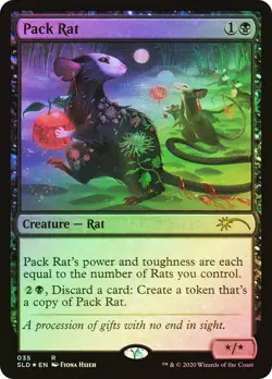 MTG FOIL Pack Rat - Secret Lair Drop #035 - Image 1
