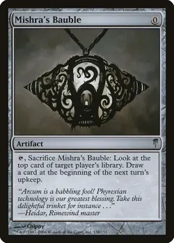 MTG Mishra's Bauble - Coldsnap #138 - Image 1