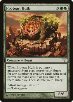 MTG Protean Hulk - Dissension #090 - Image 1