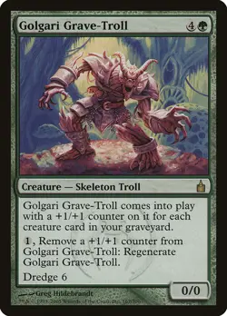 MTG Golgari Grave-Troll - Ravnica: City of Guilds #167 - Image 1