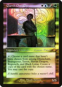 MTG FOIL Garth One-Eye Retro - Modern Horizons 2 #420 - Image 1