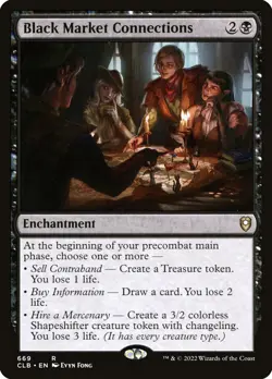 MTG Black Market Connections - Commander Legends: Battle for Baldur's Gate #669 - Image 1