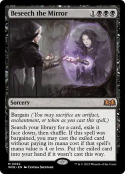 MTG Beseech the Mirror - Wilds of Eldraine #082 - Image 1