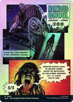 MTG FOIL Noxious Ghoul Borderless Reversible - Secret Lair Drop #1459 - Image 2