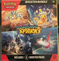 Pokemon TCG Scarlet & Violet: Surging Sparks *Factory Sealed* Booster Bundle Box - Image 1