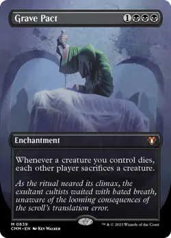MTG Grave Pact Borderless - Commander Masters #639 - Image 1