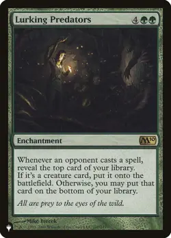 MTG Lurking Predators - Mystery Booster / The List #190 - Image 1