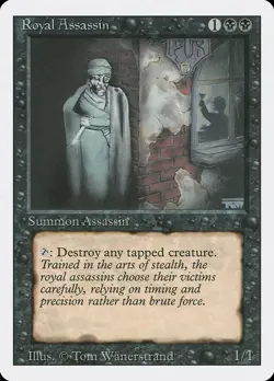 MTG Royal Assassin - 3rd Edition / Revised #125 - Image 1