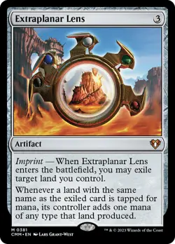 MTG Extraplanar Lens - Commander Masters #381 - Image 1