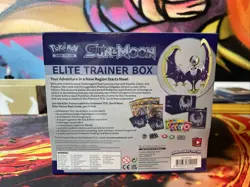 2017 Pokemon Sun and Moon Base Set Elite Trainer Box ETB Factory Sealed Lunala - Image 3