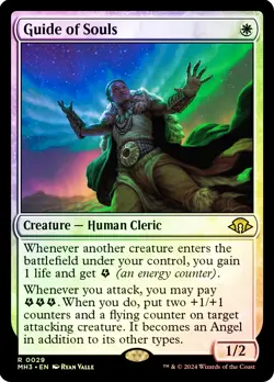 MTG FOIL Guide of Souls - Modern Horizons 3 #029 - Image 1