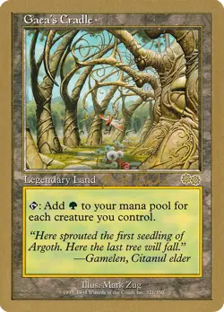 MTG Gaea's Cradle (1999 Matt Linde) - World Championships #321 - Image 1