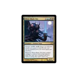 MTG Silent-Blade Oni - Planechase 2012 #105 - Image 1