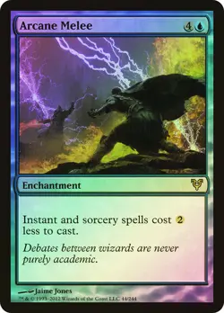 MTG FOIL Arcane Melee - Avacyn Restored #44 - Image 1