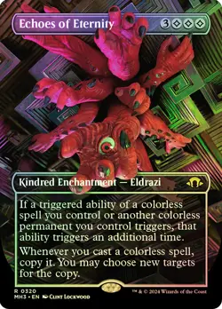 MTG FOIL Echoes of Eternity Borderless - Modern Horizons 3 #320 - Image 1