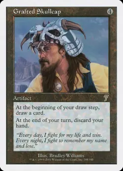 MTG Grafted Skullcap - 7th Edition #298 - Image 1