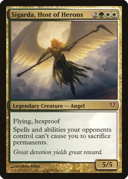 MTG Sigarda, Host of Herons - Avacyn Restored #210 - Image 1