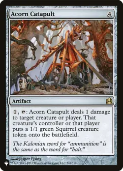 MTG Acorn Catapult - Mystery Booster / The List #241 - Image 1