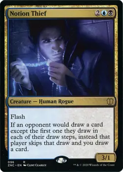 MTG Notion Thief - Zendikar Rising Commander #096 - Image 1