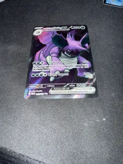 Pokemon TCG: Team Rocket's Nidoking EX - 216/182 - SV10: Destined Rivals (DRI) - Image 1