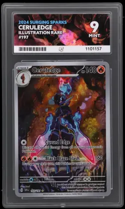 Ceruledge Surging Sparks 197/191 (ACE 9) Illustration Rare Pokemon Card - Image 2