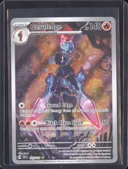 2024 Pokemon Surging Sparks 197/191 Ceruledge Illustration Rare - Image 1