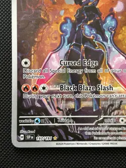 NM Ceruledge 197/191 Illustration Rare Holo Pokemon Card from Surging Sparks - Image 2