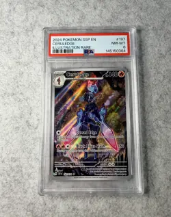 Ceruledge Illustration Rare Holo Pokemon Surging Sparks 197/191 PSA 8 - Image 1