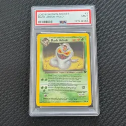 2000 POKEMON ROCKET #2 DARK ARBOK-HOLO PSA 9 MINT - Image 1