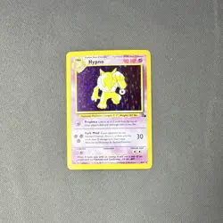 Pokemon TCG Hypno 8/62 Fossil Holo Rare 1999 English WOTC 90 HP Stage 1 - Image 1