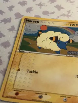 Pokemon Mareep Unseen Forces Stamped & Holo 62/115 50 HP, 2005 - Image 2