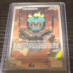 Pokemon TCG Marshadow 146/132 Me01: Mega Evolution Illustration Rare Holo - Image 1
