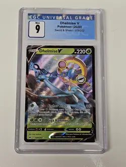 Dhelmis V Pokemon 2020 Sword & Shield 009/202 Cgc 9 - Image 1
