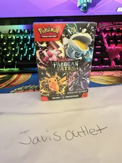 Pokemon TCG Scarlet Violet Paldean Fates Booster Bundle Sealed - Image 1