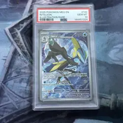 PSA 10 Inteleon 142 Pokemon Single, Mega Evolution Gem Mint - Image 1