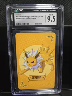Pokemon Jolteon Point Salad Eevee Edition Korean TCG Card - CGC 9.5 - Image 1