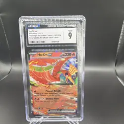 CGC 9 Ho-Oh ex Trading Card Game Classic Holo 007/034 English 2023 - Image 1