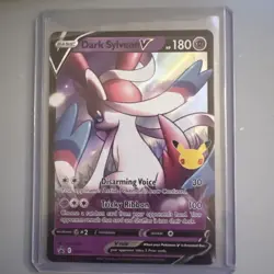 Dark Sylveon V SWSH134 Black Star Promo Full Art Rare Holo Pokemon TCG NM/M - Image 1