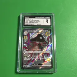 Pokemon TCG CGC 9 Toedscruel ex Shiny Secret Rare Sv4a 322/190 JP Holo - Image 1