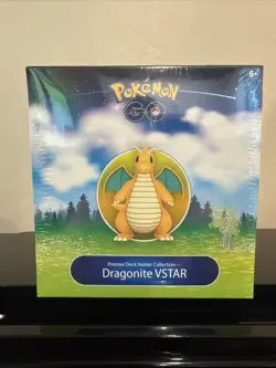 POKEMON GO PREMIER | DECK HOLDER BOX DRAGONITE V STAR COLLECTION FACTORY SEALED - Image 1