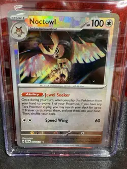 2025 Pokemon Noctowl 078/131 CGC 8.5 NM/Mint+ Poke Ball - Image 2